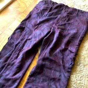 Silky soft tie dye pants